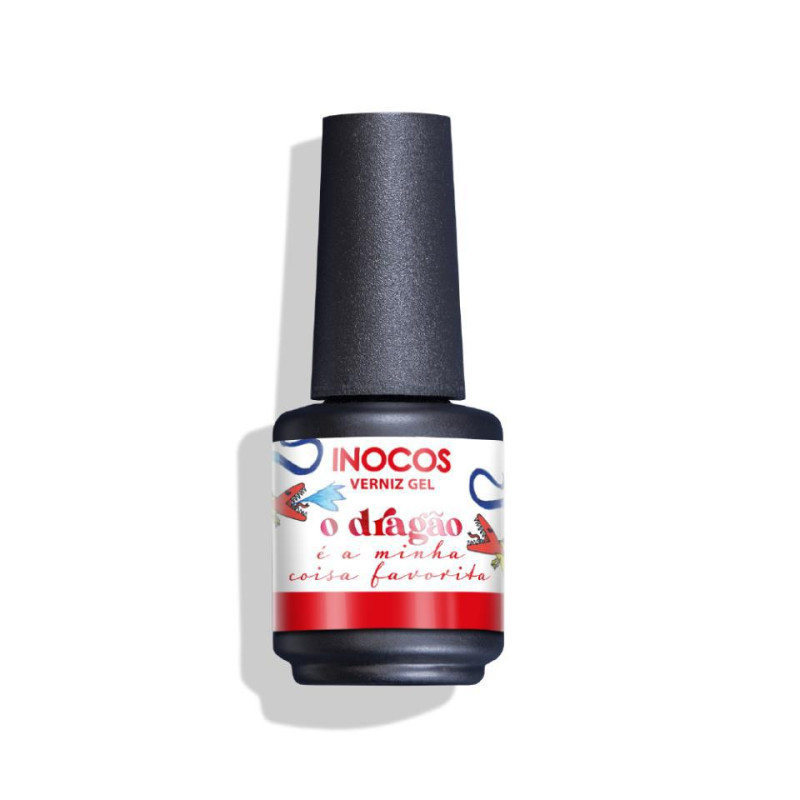 VERNIZ  GEL DRAGAO COISA FAVORITA 15ML INOCOS 