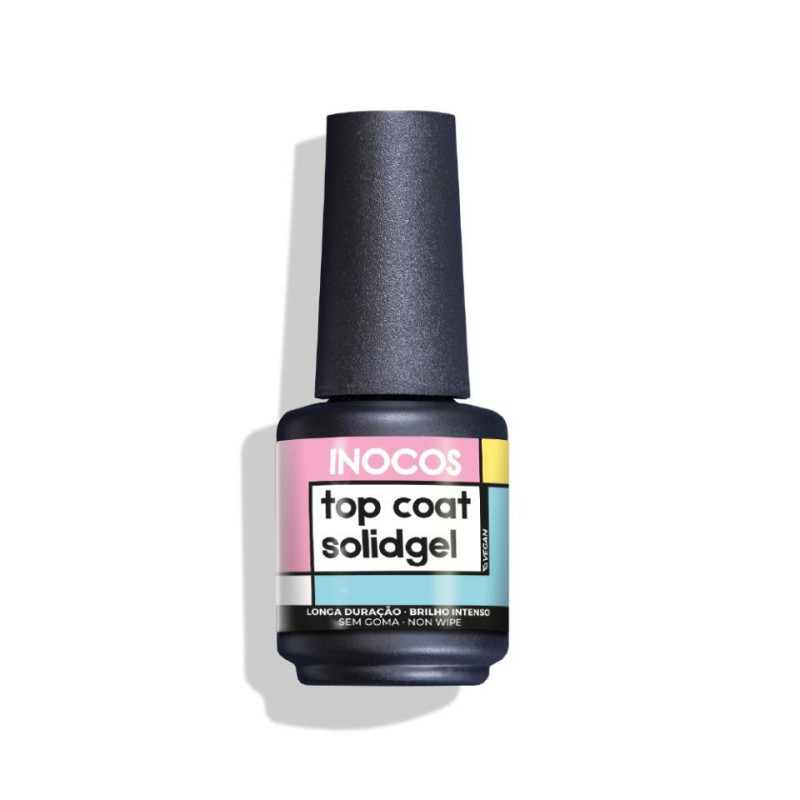 TOP COAT SOLID GEL INOCOS  15ML 