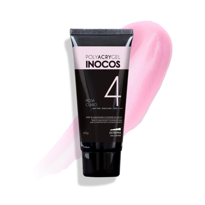 POLYACRYGEL INOCOS BISNAGA ROSA CLARO 4 60GR