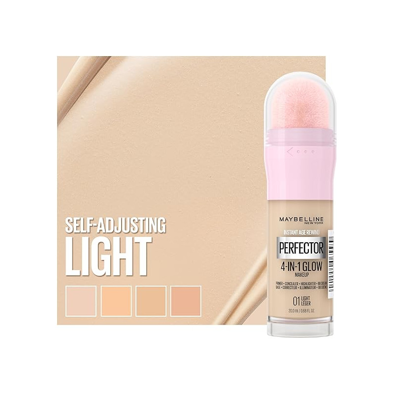 INSTA PERFECT 4 EN 1 GLOW MAQUILLAJE 01 MAYBELLINE