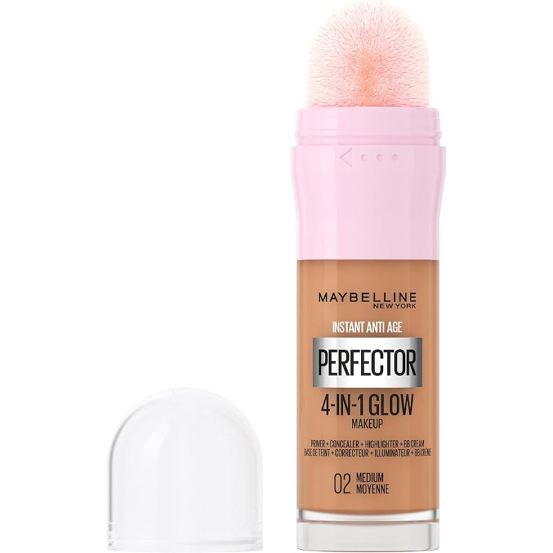 INSTA PERFECT 4 EN 1 GLOW MAQUILLAJE 02 MAYBELLINE