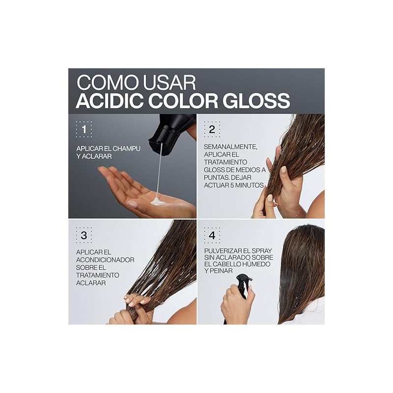 ACIDIC COLOR GLOSS CHAMPU 300ML