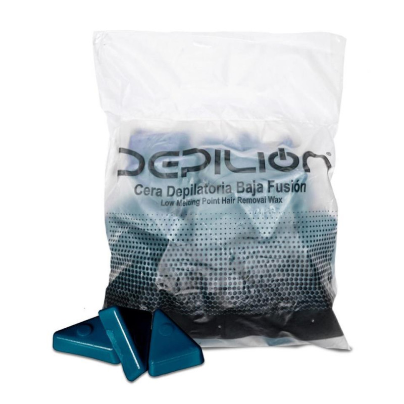 DEPILION CERA CALIENTE AZUL 1KG 