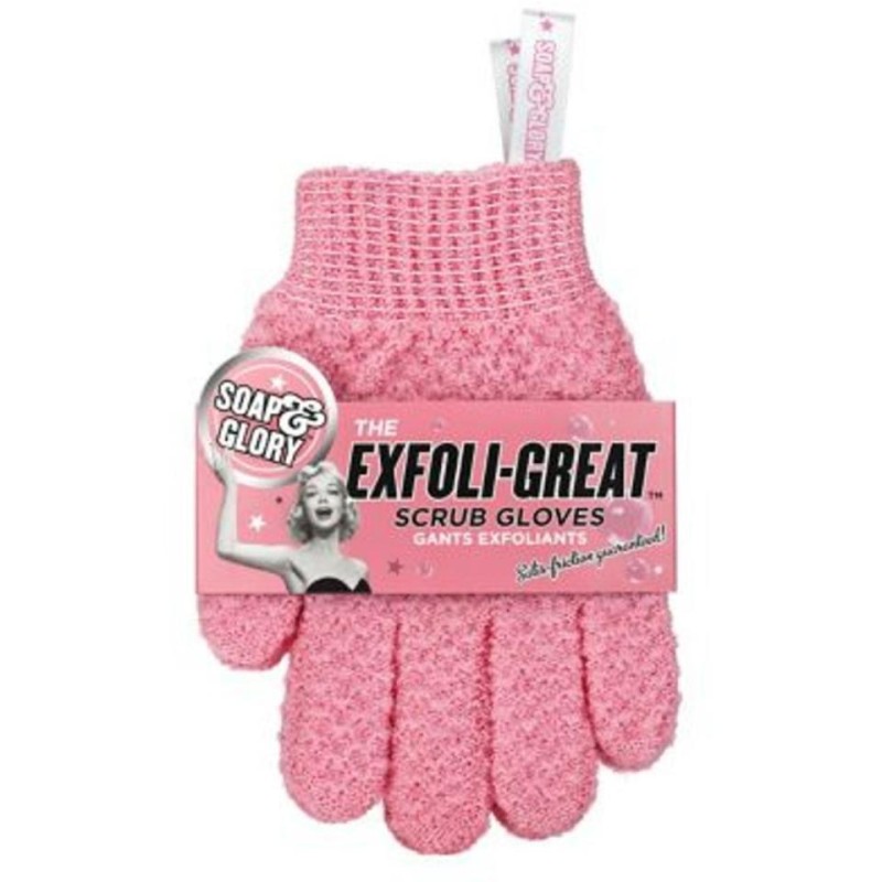 GUANTES EXFOLIANTES  SOAP & GLORY 300ML 