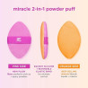 MIRACLE 2 IN 1 POWDER PUFF TRAVEL REAL TECHNIQUES