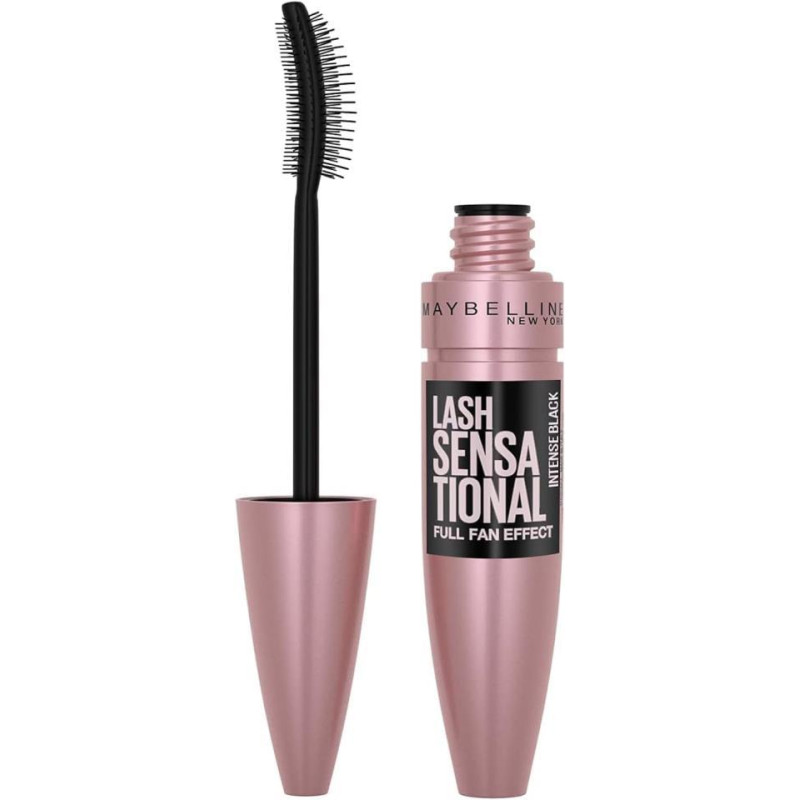 LASH SENSAT MASCARA 4 BLACK INTENSE  MAYBELLINE