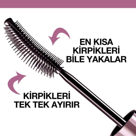 LASH SENSAT MASCARA 4 BLACK INTENSE  MAYBELLINE