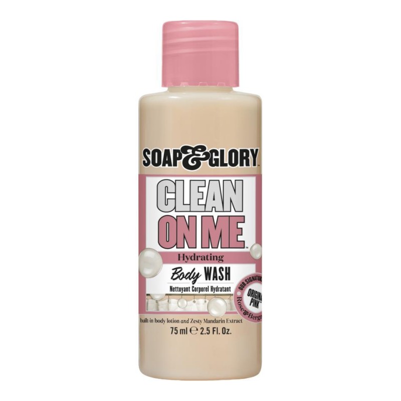 MINI GEL DE BAÑO CLEAN ON ME  SOAP & GLORY 75ML 