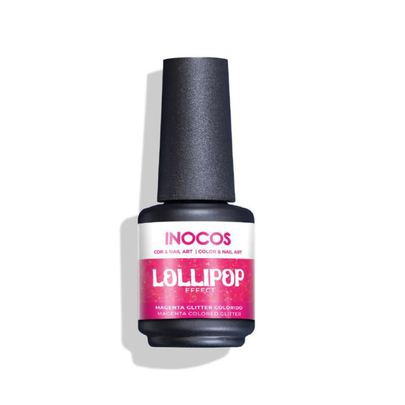 VERNIZ  GEL LLOLIPOP MAGENTA 15ML INOCOS 