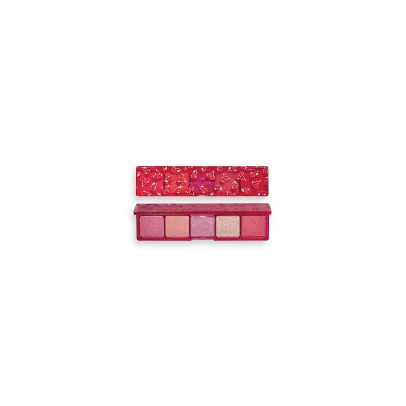 PALETA DE SOMBRAS MINI CHERRY PLEASE REVOLUTION 