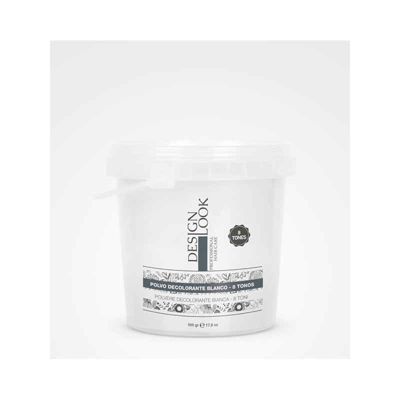 DECOLORANTE BLANCO 8 TONOS 500GR DESING LOOK