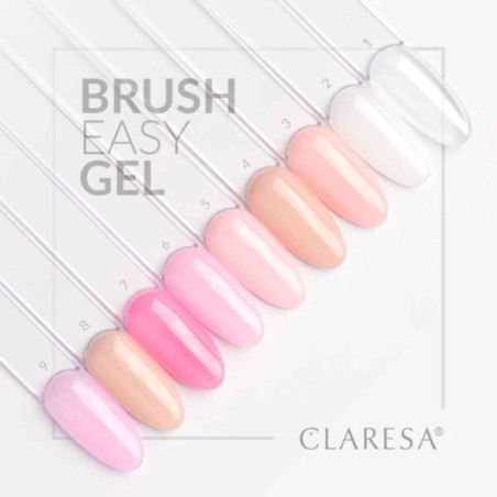 GEL SEMIPERMANENTE BRUSH EASY 01 CLARESA