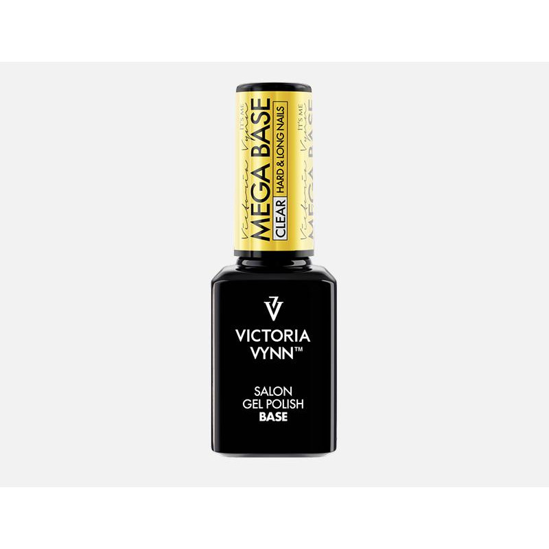 GEL POLISH MEGA BASE CLEAR UV/LE 8ML VICTORIA VYNN