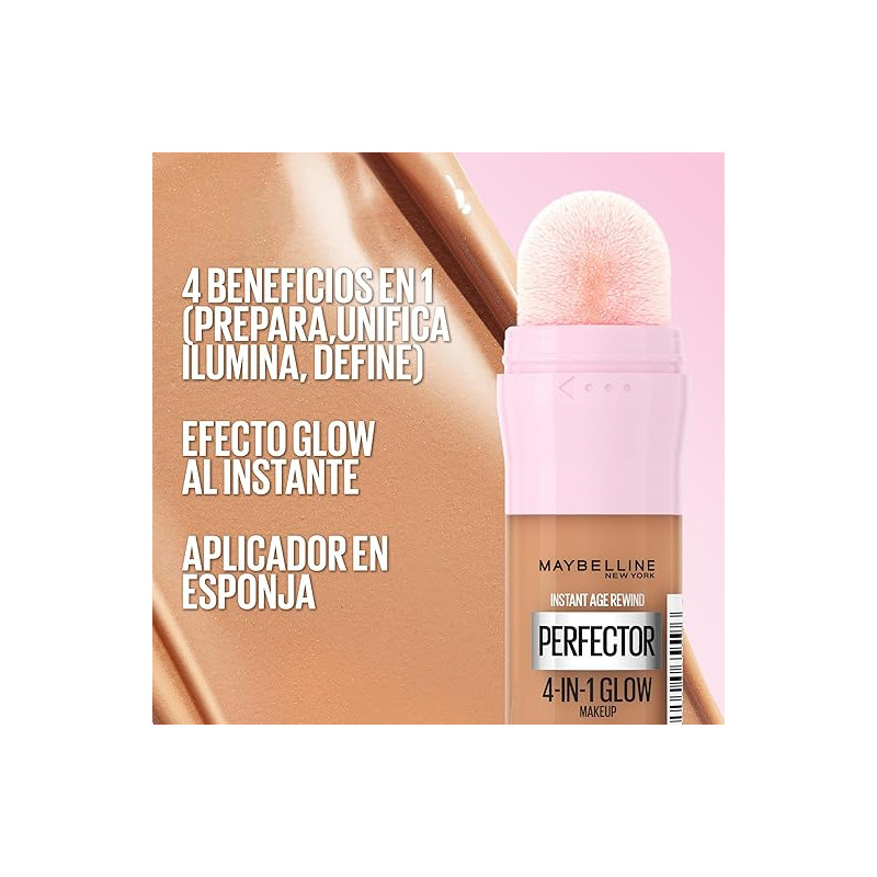 INSTAPERFECT 4 EN 1 GLOW MAQUILLAJE 1 5 MAYBELLINE