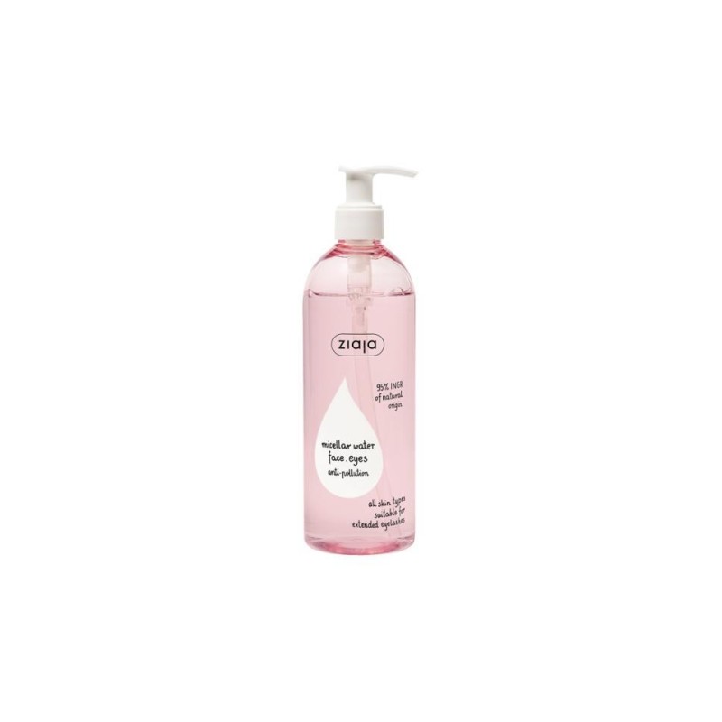 AGUA MICELAR DE OJOS Y ROSTRO  ZIAJA 390ML