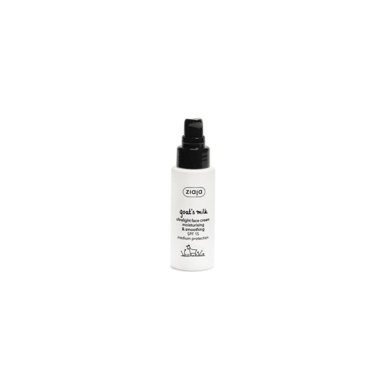 CREMA FACIAL ULTRALIGHT SPF15LECHE DE CABRA ZIAJA 