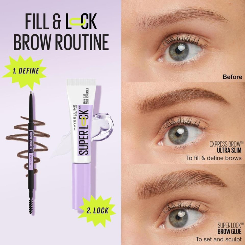 SUPER LOCK BROW GLUE MAYBELLINE