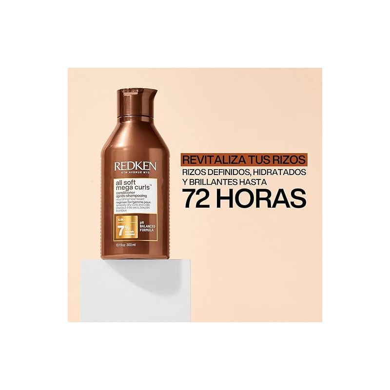 ALL SOFT MEGA CURLS ACONDICIONADOR 300ML REDKEN 