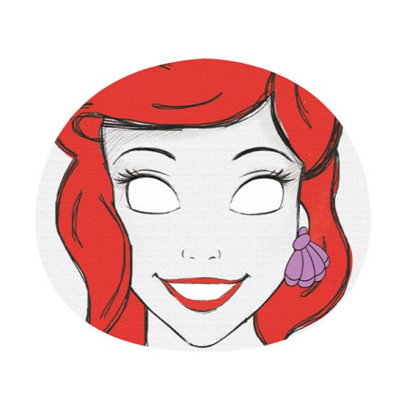 DISNEY POP PRINCESS FACE MASK ARIEL