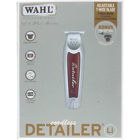 WAHL MAQUINA DE CORTE DETAILER CORDLESS