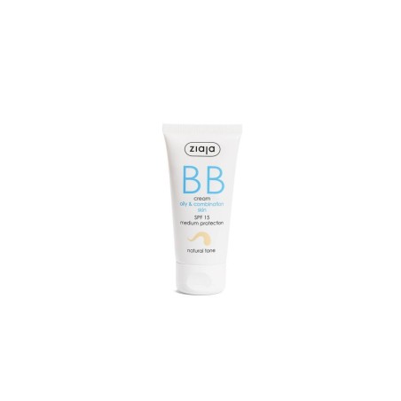 BB CREAM PIEL MIXTA/GRASA TONO NATURAL  ZIAJA