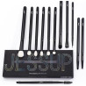 SET BROCHAS 12 PIEZAS JESSUP T322 ESSENTIAL BLACK 