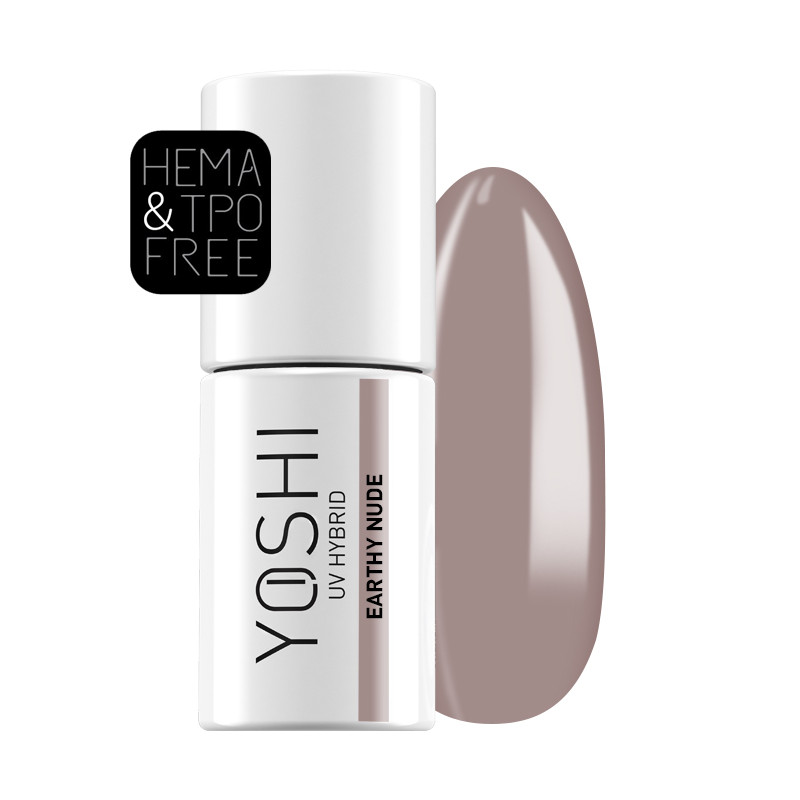 ESMALTE HIBRIDO YOSHI EARTHY NUDE -135 6ML