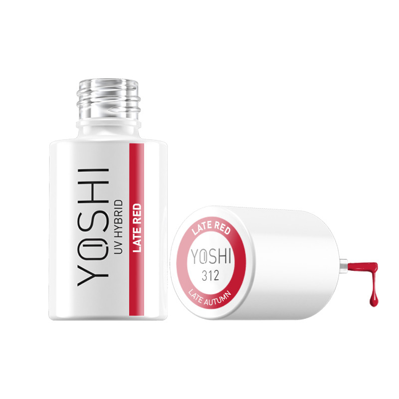 ESMALTE HIBRIDO YOSHI LATE RED -312 6ML