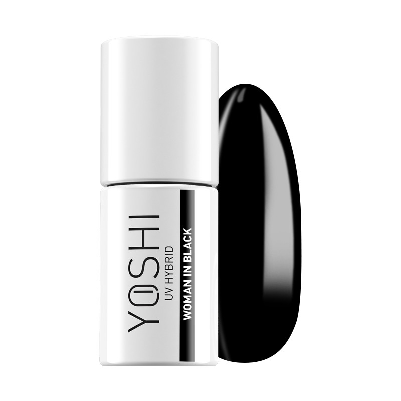 ESMALTE HIBRIDO YOSHI WOMAN IN BLACK - 605 6ML