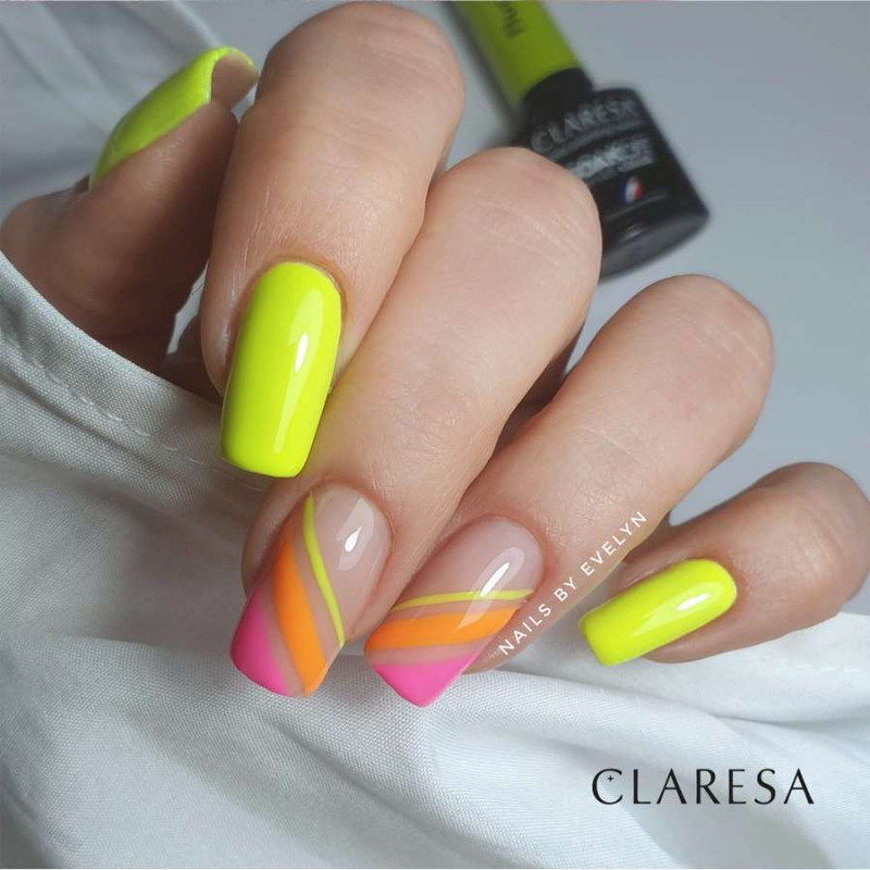 ESMALTE SEMIPERMANTENTE FLUO 01 CLARESA