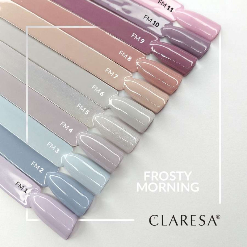 ESMALTE SEMIPERMANTENTE FROSTY MORNING 01 CLARESA