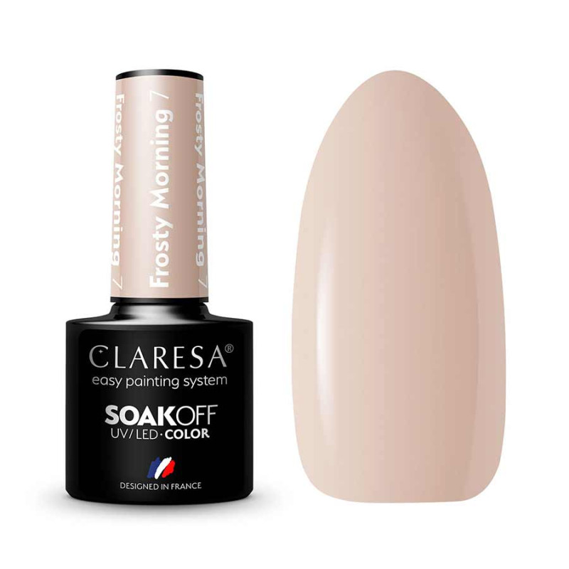 ESMALTE SEMIPERMANTENTE FROSTY MORNING 07 CLARESA