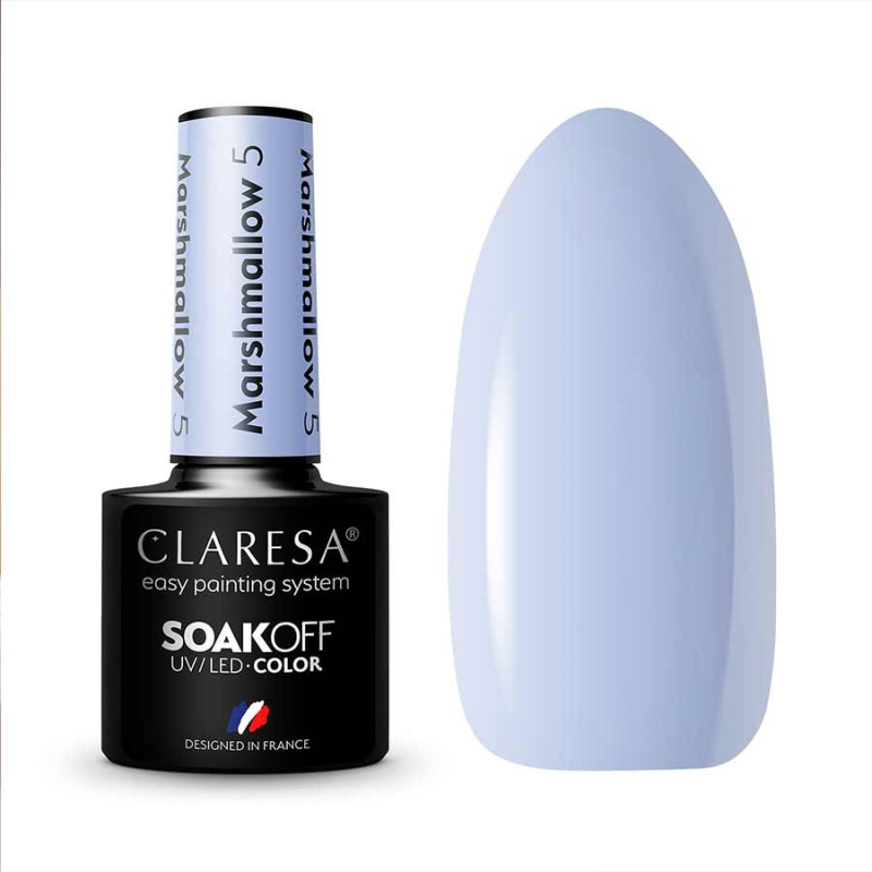 ESMALTE SEMIPERMANTENTE MARSHMALLOW 05 CLARESA