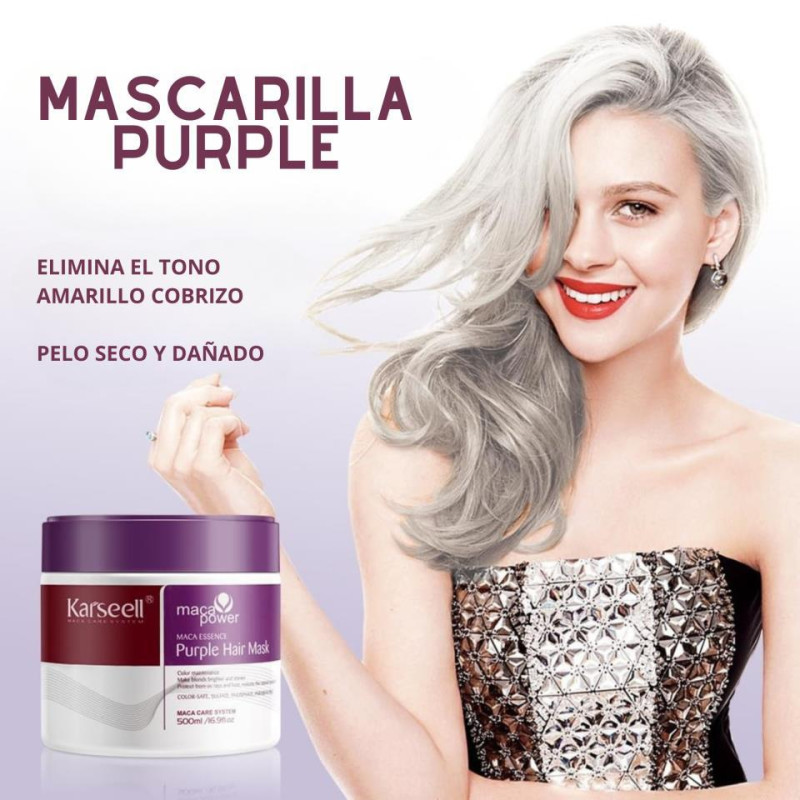 KARSELL MASCARILLA PURPLE 500ML