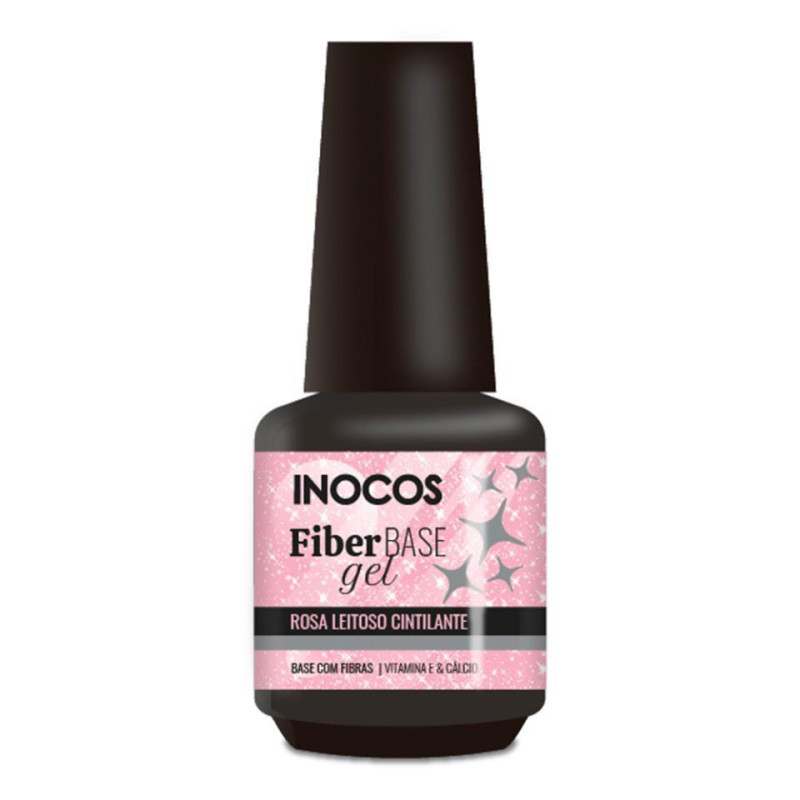  GEL FIBER BASE COVER ROSA LEITOSO CINTILANT 15ML 