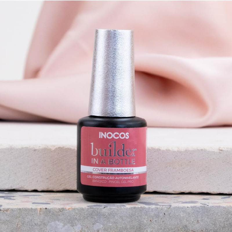 BUILDER IN A BOTTLE COVER FRAMBOESA   15ML INOCOS
