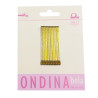 CARTON 12 CLIPS ONDINA BOLA BRONCE 50MM EUROSTIL
