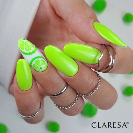 ESMALTE SEMIPERMANTENTE FLUO 02 CLARESA