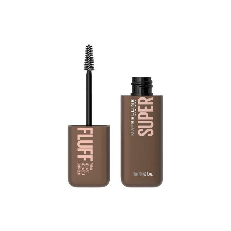 SUPER FLUFF 257 MAYBELLINE MEDIUM BROWN 