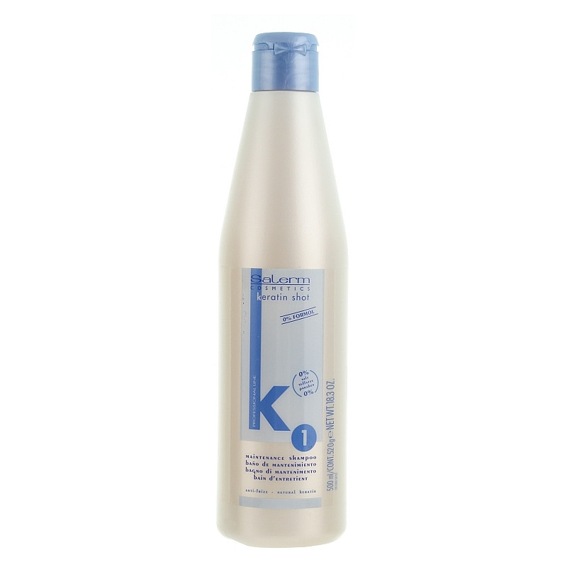 KERATIN SHOT CHAMPU 500ML SALERM