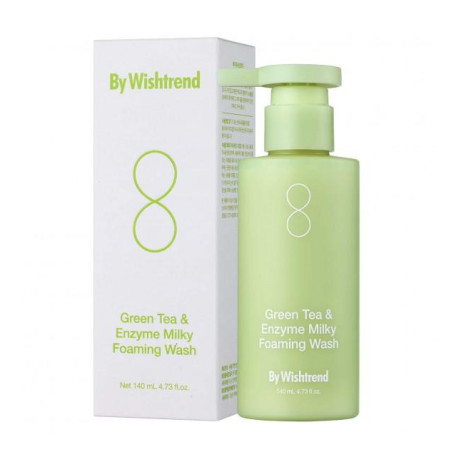 GREEN TEA & ENZYME MILKY FOAMING WASH 140ML