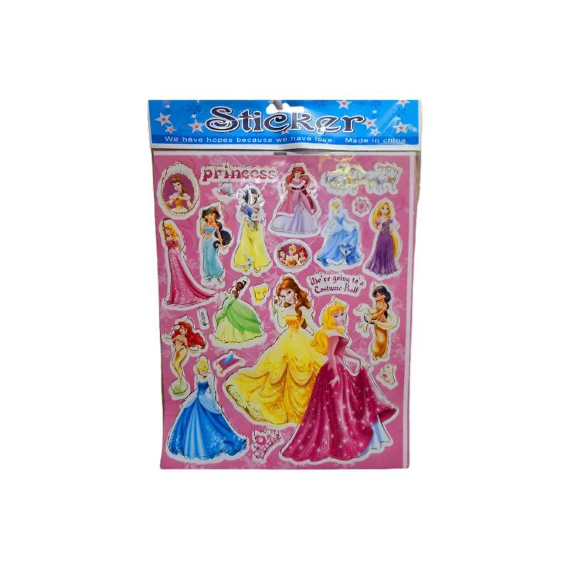 PEGATINAS PRINCESA DISNEY