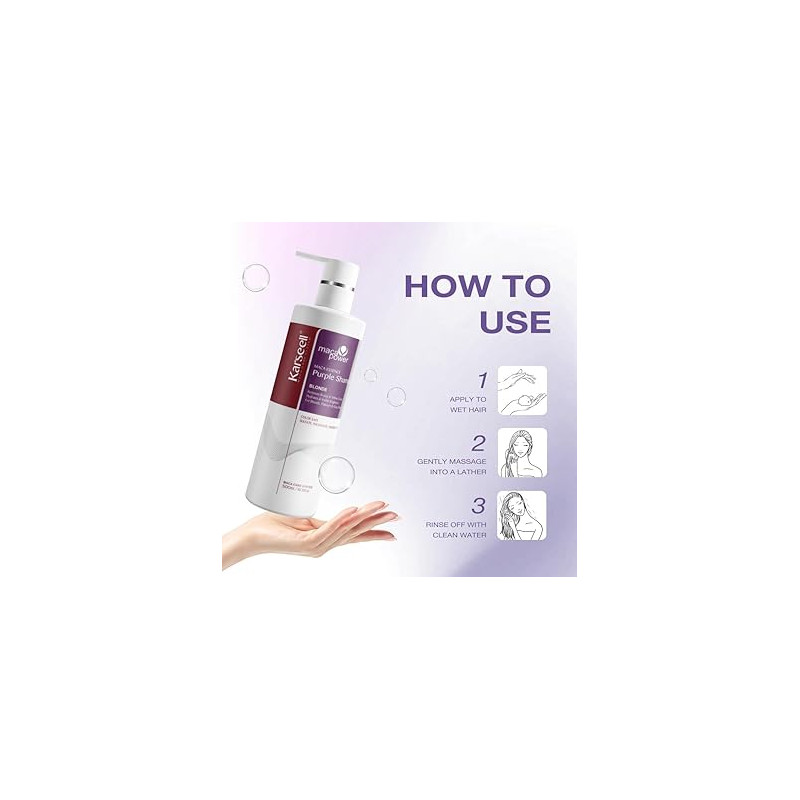 KARSELL CHAMPU PURPLE 500ML