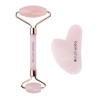 RODILLO CUARZO ROSA Y GUA SHA BRUSWORKS