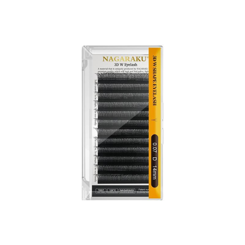 EXTENSIONES DE PESTAÑA NAGARUKU 14MM 0 07D