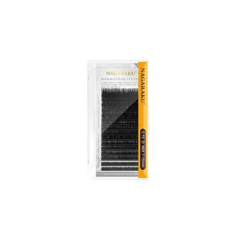 EXTENSIONES DE PESTAÑA NAGARUKU 15MM 0 15D