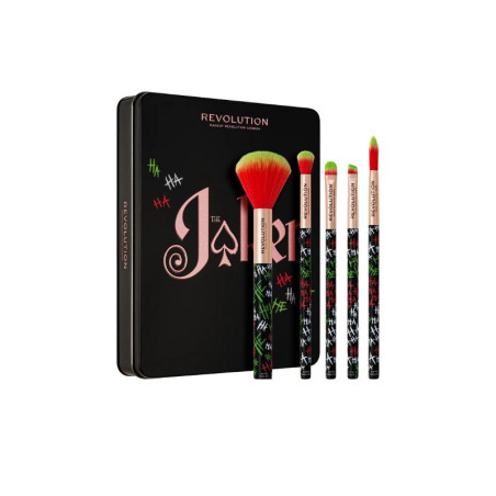 SET DE BROCHAS REVOLUTION DC JOKER
