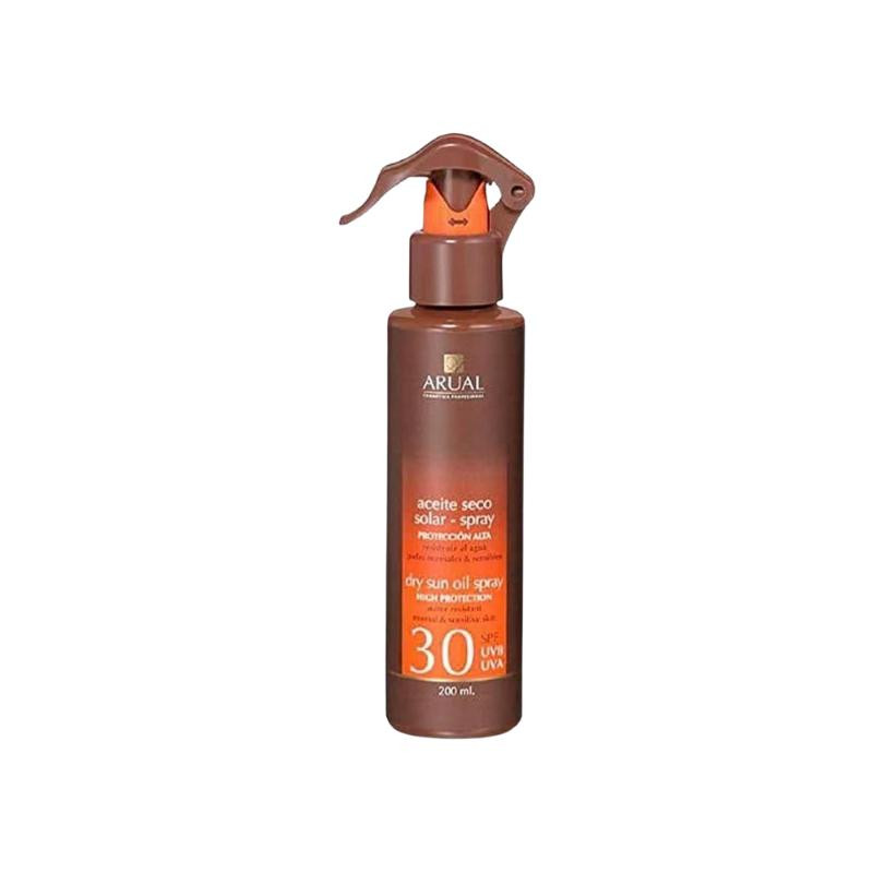 PROTECTOR SOLAR ACEITE EN SECO ARUAL 30SPF 200ML