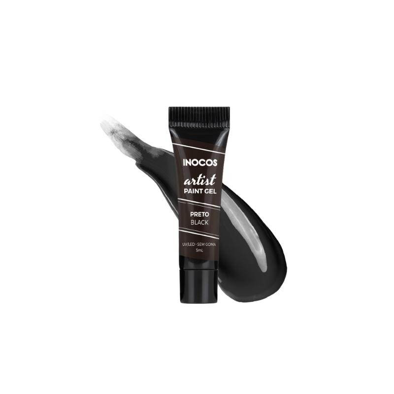 PAINT GEL NEGRO 5ML  INOCOS