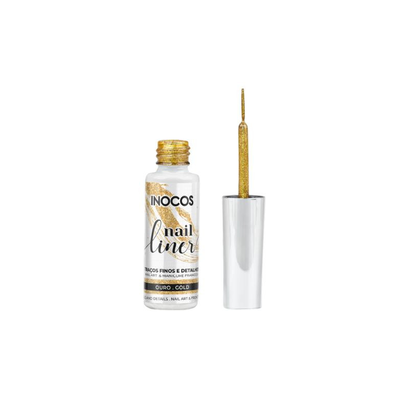 NAIL LINER OURO 8ML INOCOS 